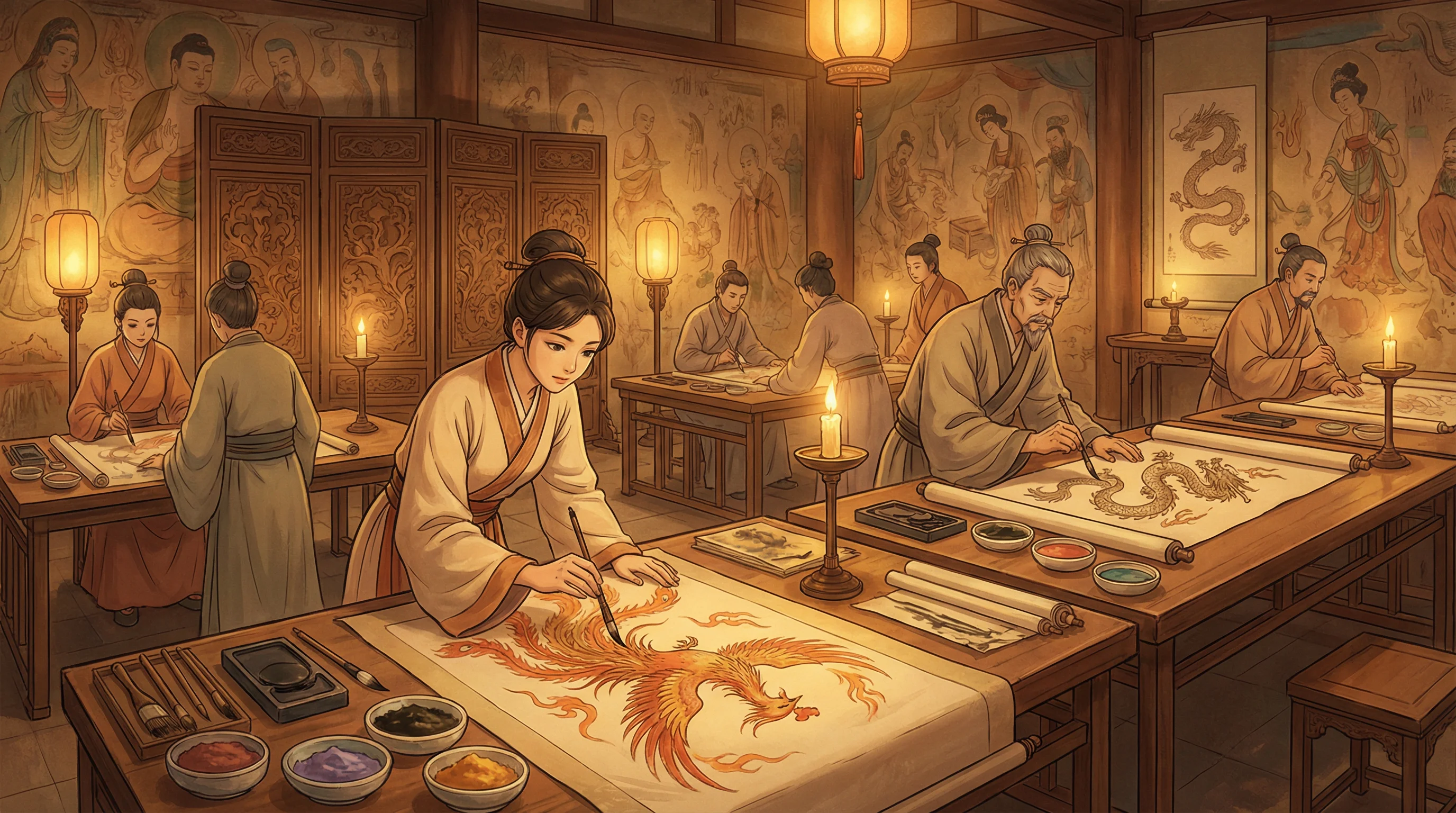 画师入驻 - vr番号 国风动漫画师